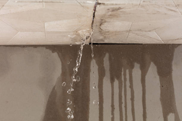 Professional Water Damage Repair technician working in Castine, ME